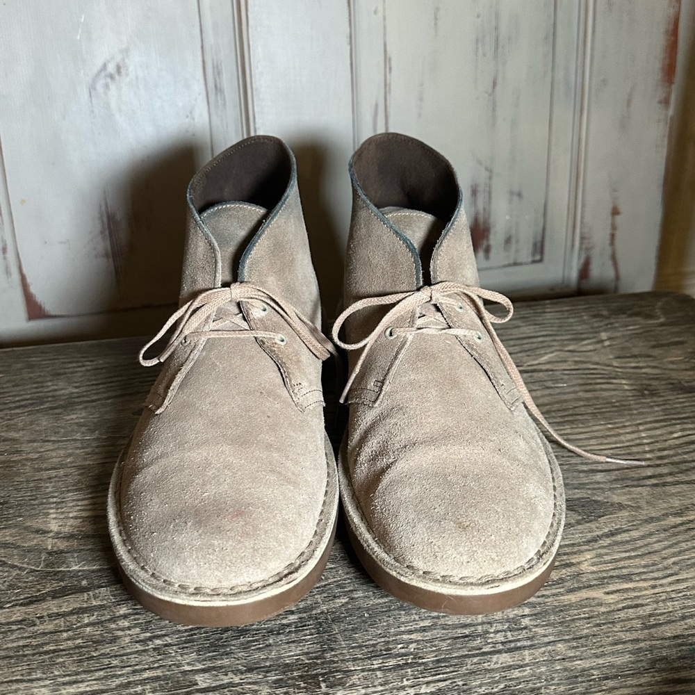 Mens Clarks Originals Signature Suede Desert Chukka Casual Boot in Sand US 11 - Picture 7 of 12